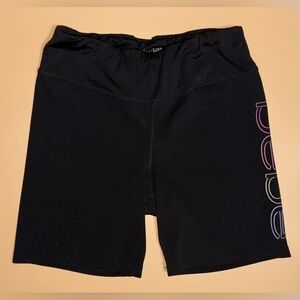Bebe Sport Black Shorts with Logo